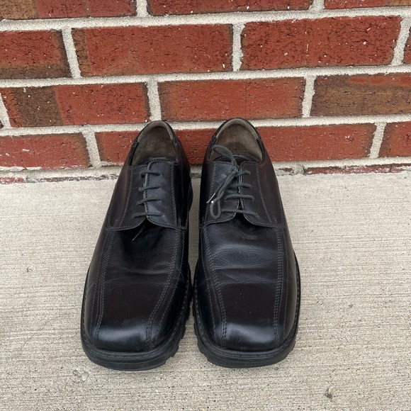Aldo Black Leather Oxford Dress Shoes Mens Size 45 EUR US 12